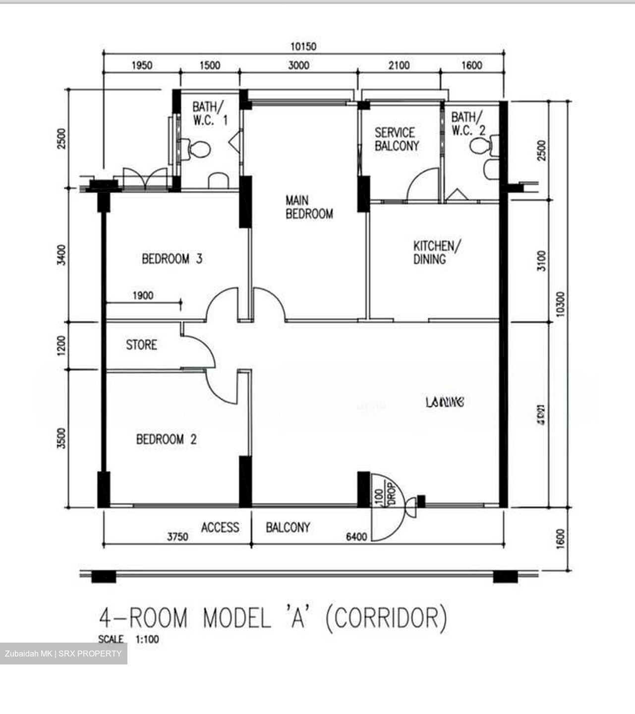 Blk 440 Fajar Road (Bukit Panjang), HDB 4 Rooms #588855131